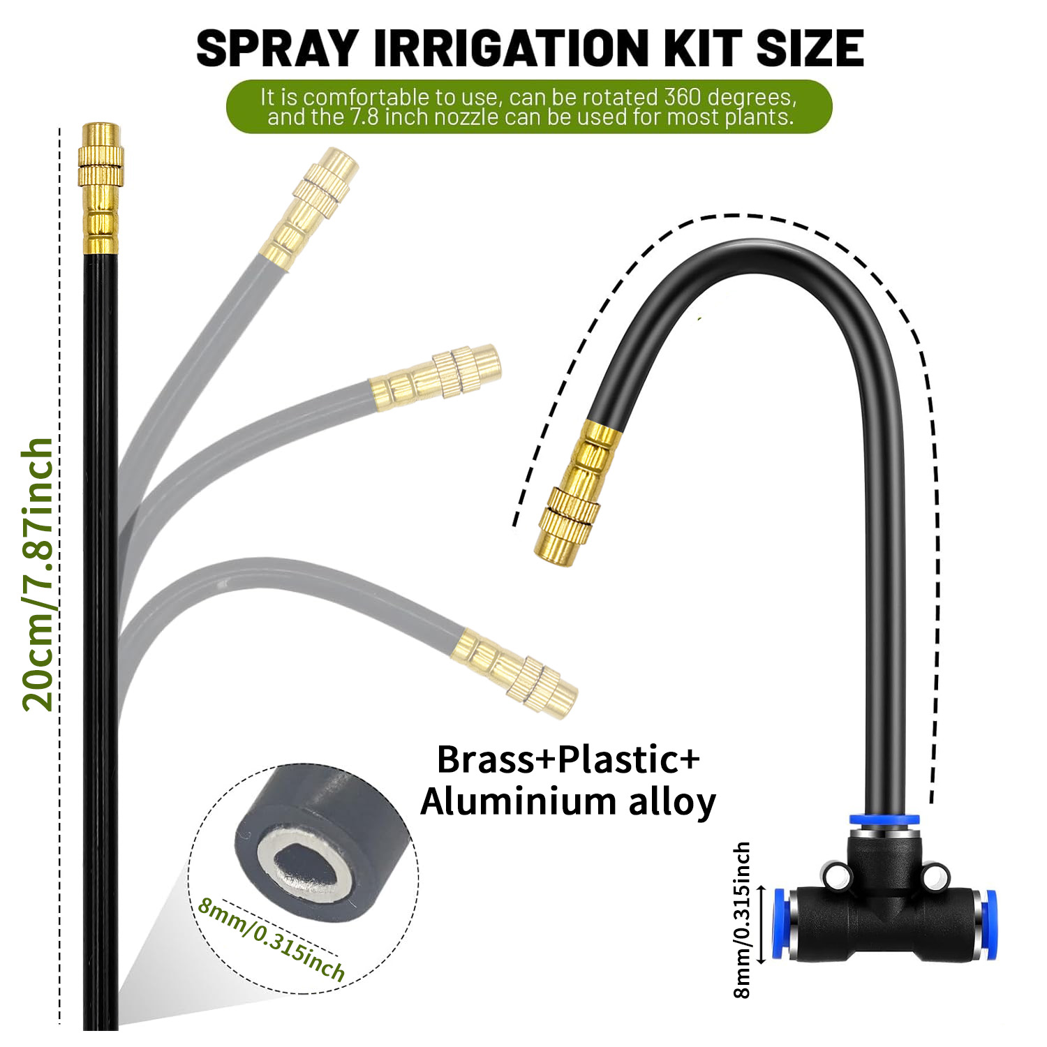 Garden 5/8mm PE Hose Sprayer K - Plant Parent Kit ulasan dan harga