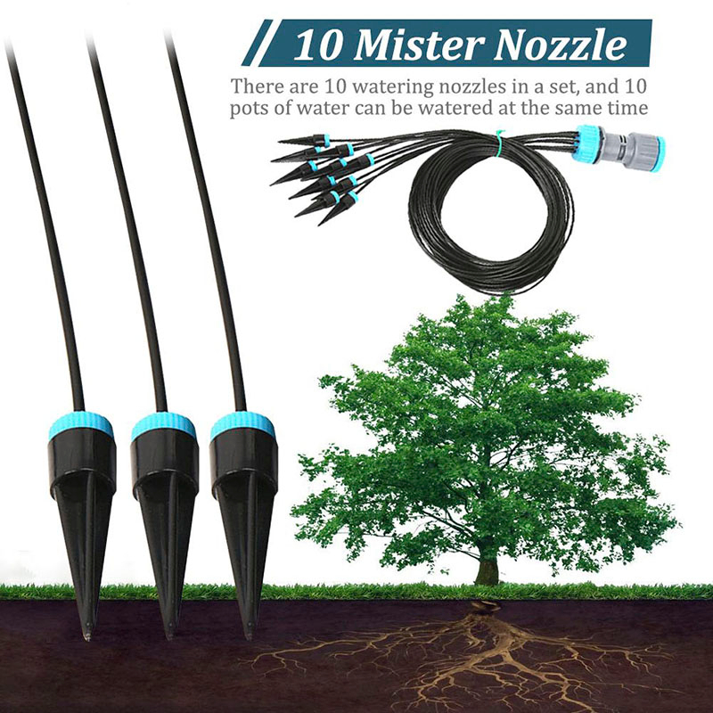 10Pcs Drip Irrigation Kit Plan - Plant Parent Kit ulasan dan harga