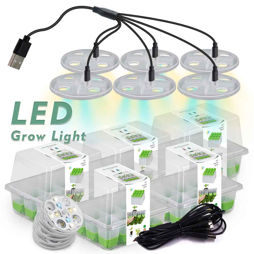 LED Grow Light Seedling Starte - Plant Parent Kit ulasan dan harga