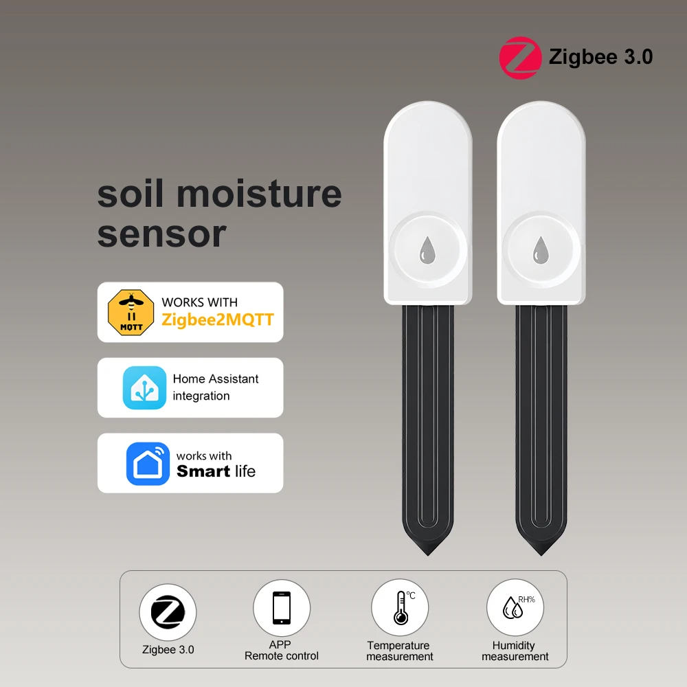 ZigBee Smart Soil Moisture Sen - Plant Parent App ulasan dan harga