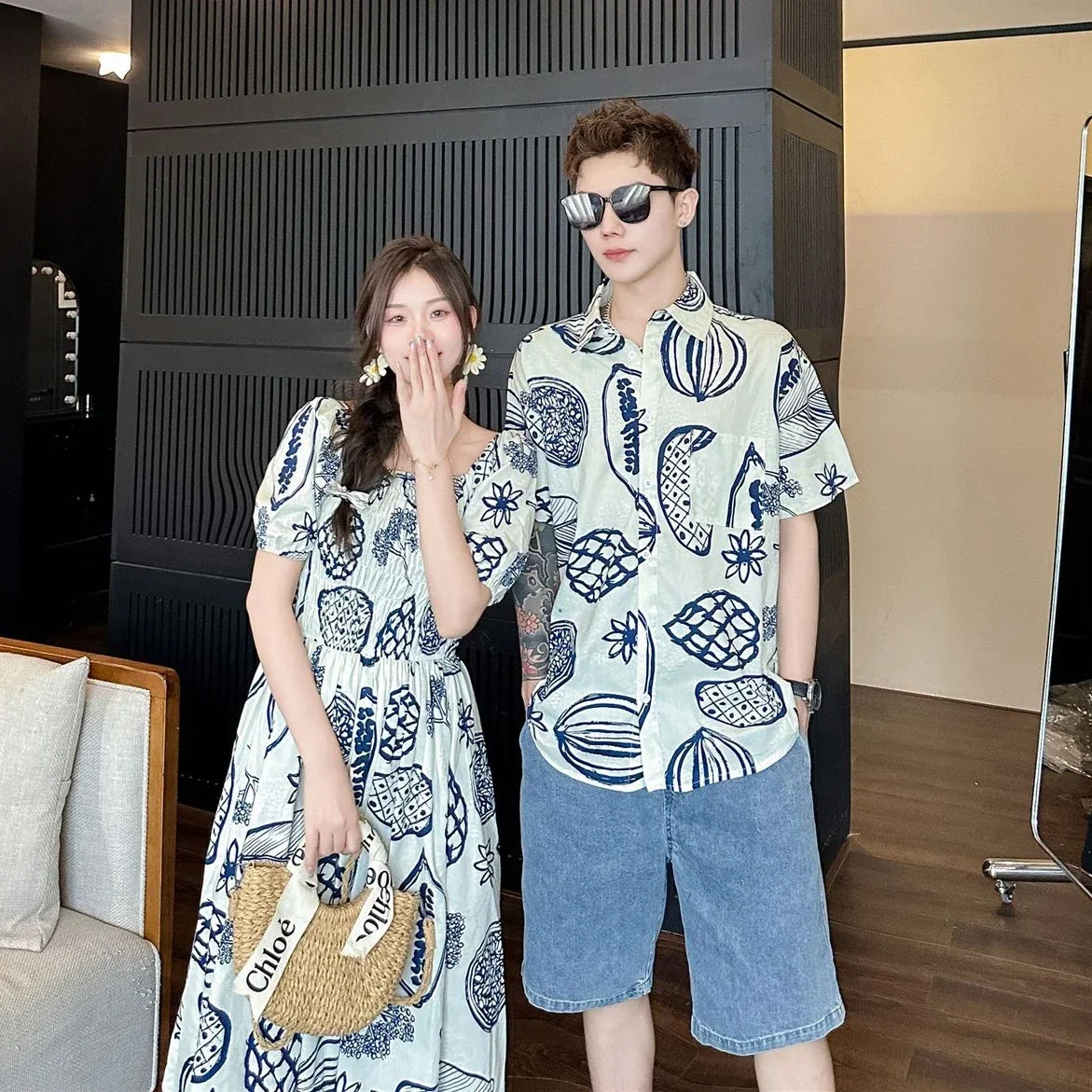 Women Smock Dresses Korean Sis - Plant Parent Clothing ulasan dan harga