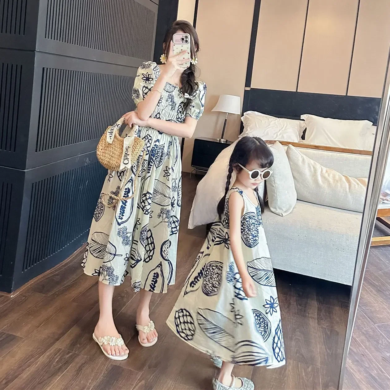 Women Smock Dresses Korean Sis - Plant Parent Clothing ulasan dan harga
