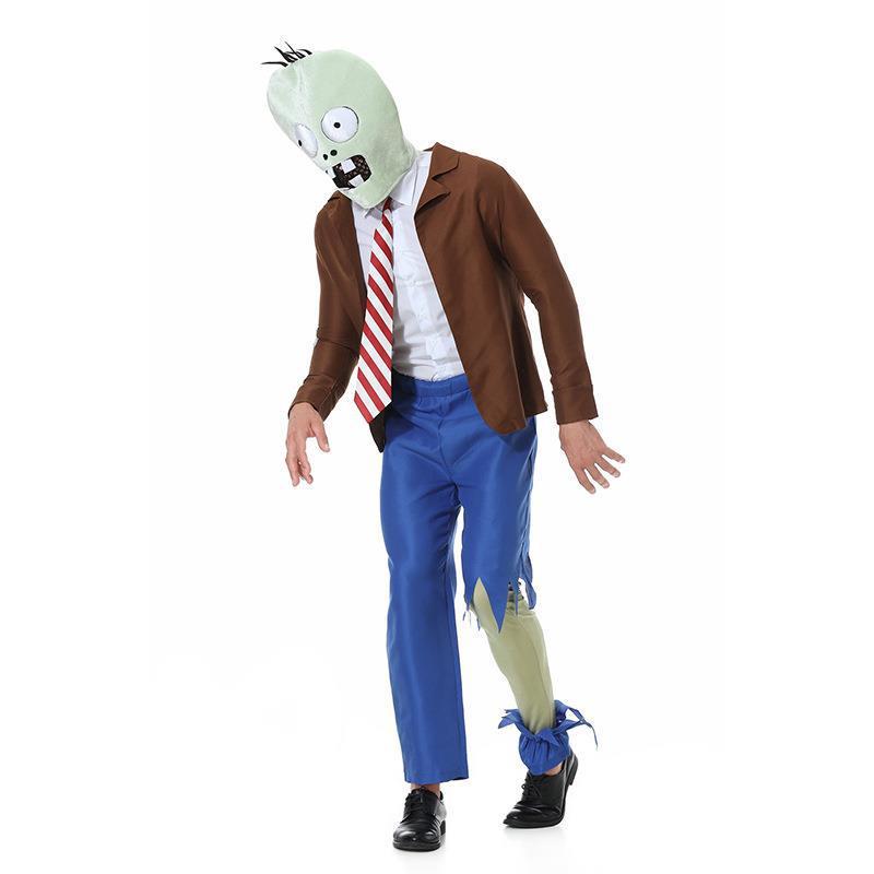 Zombie Role-playing Costume Pl - Plant Parent Vs Planta ulasan dan harga