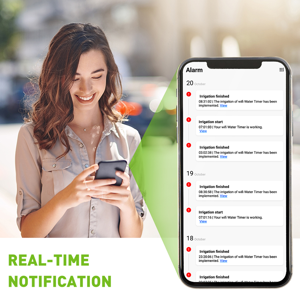 RAINPOINT Tuya Automatic Water - Plant Parent App ulasan dan harga